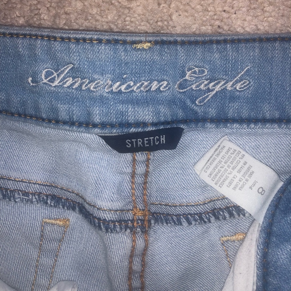 Gently worn Size 8 stretch American eagle jeans
